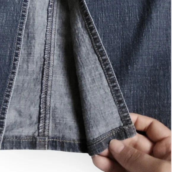 Point Zero Dark Denim Maxi Skirt - Picture 11 of 11